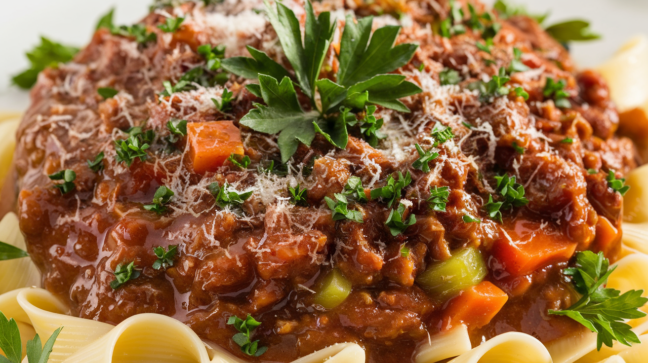 Wagyu Ground Beef Bolognese Sauce