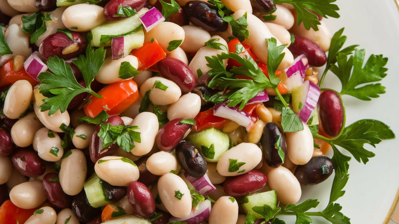 Dense Three-Bean Salad