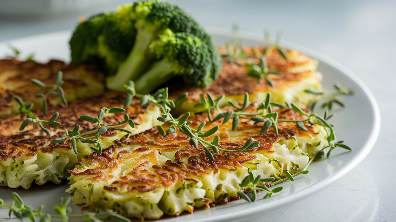 Broccoli Stem Hash Browns Recipe