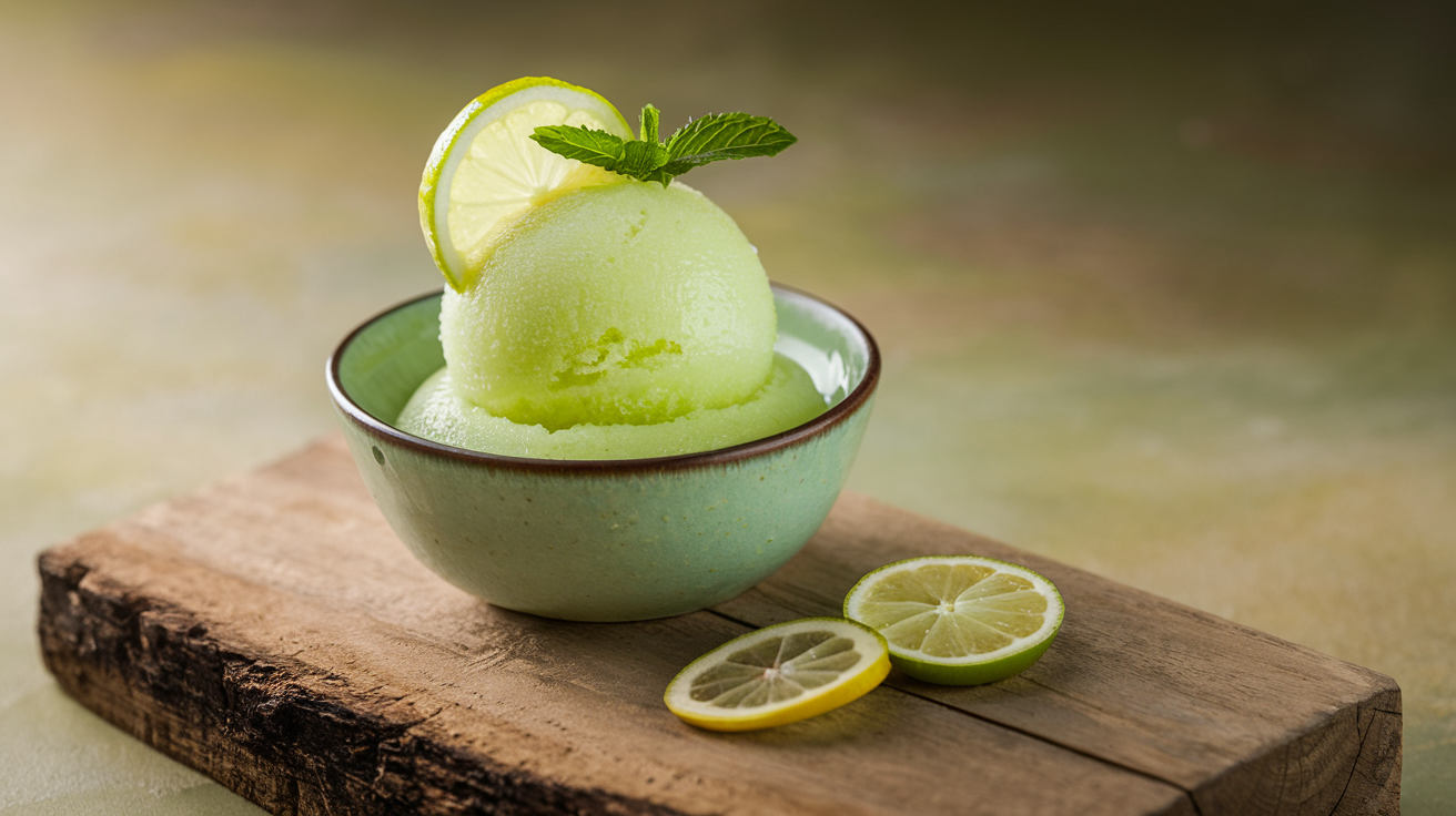 Refreshing Calamansi Sorbet Recipe