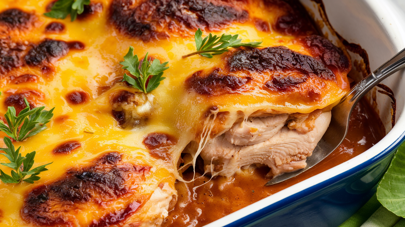 Chicken Provolone Casserole