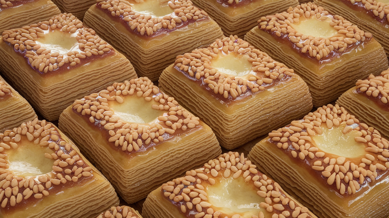 Chinese Squares: Sweet and Savory Treat