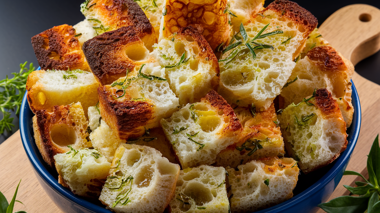 Bread Heel Croutons Recipe
