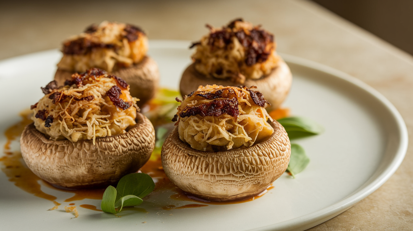 Easy Stuffed Mushrooms Recipe