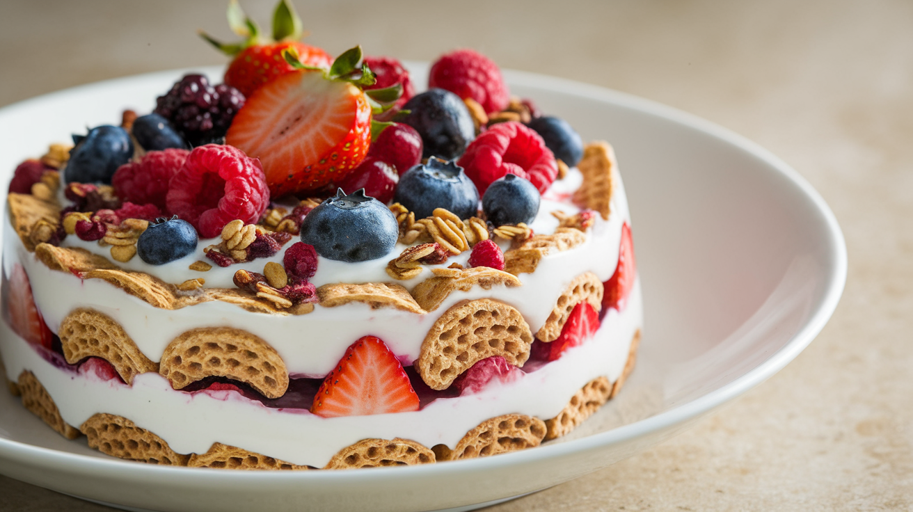 Overnight Weetabix Cheesecake