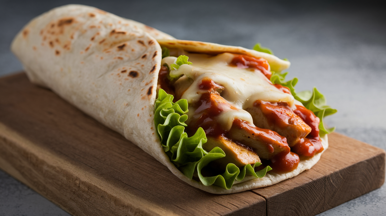 Spicy Buffalo Chicken Wraps