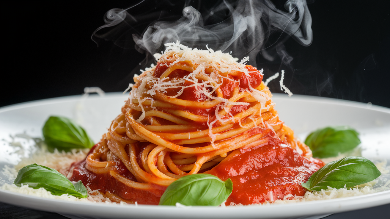 Classic Spaghetti with Marinara Sauce