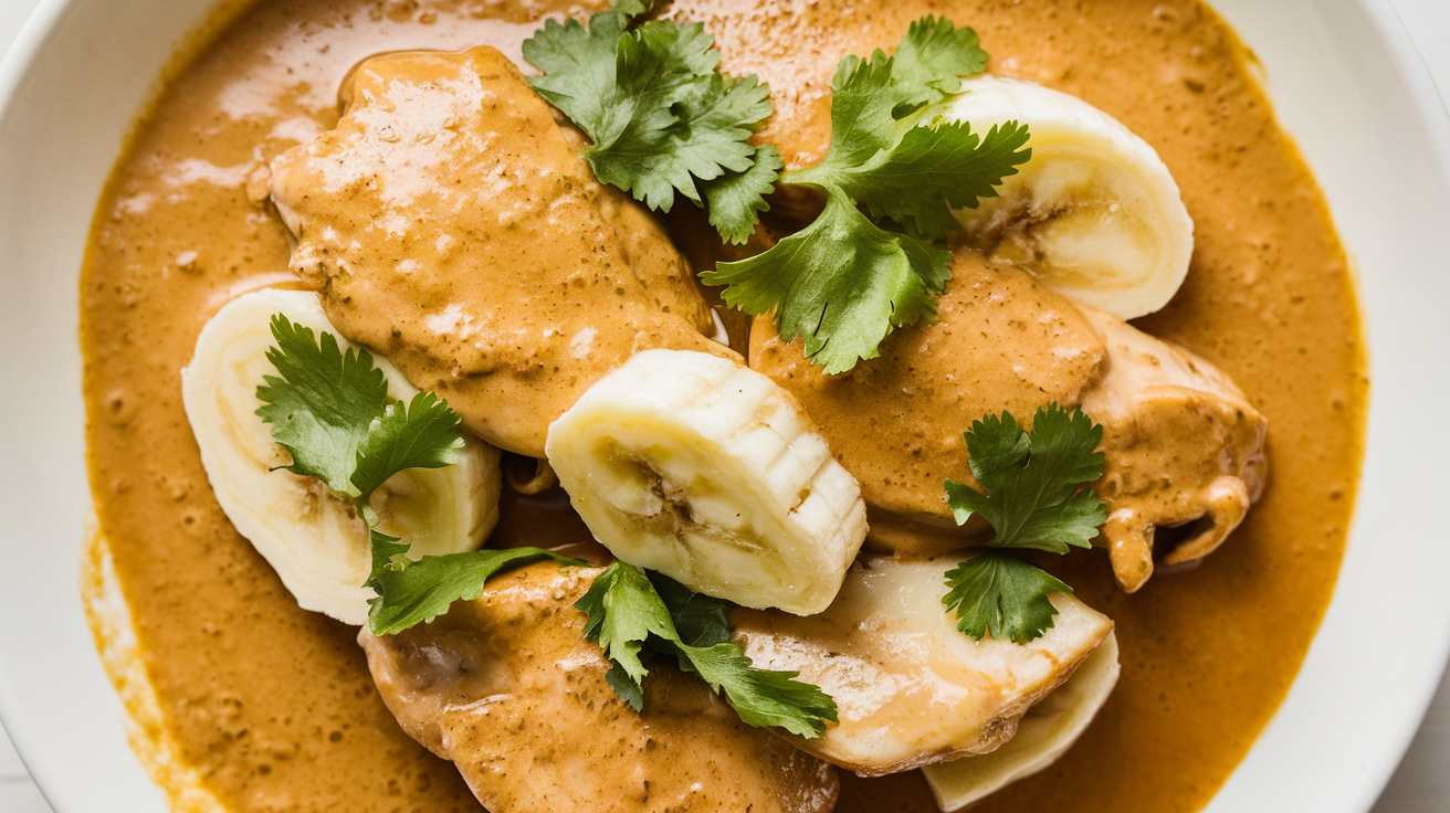 Banana Chicken Korma Curry
