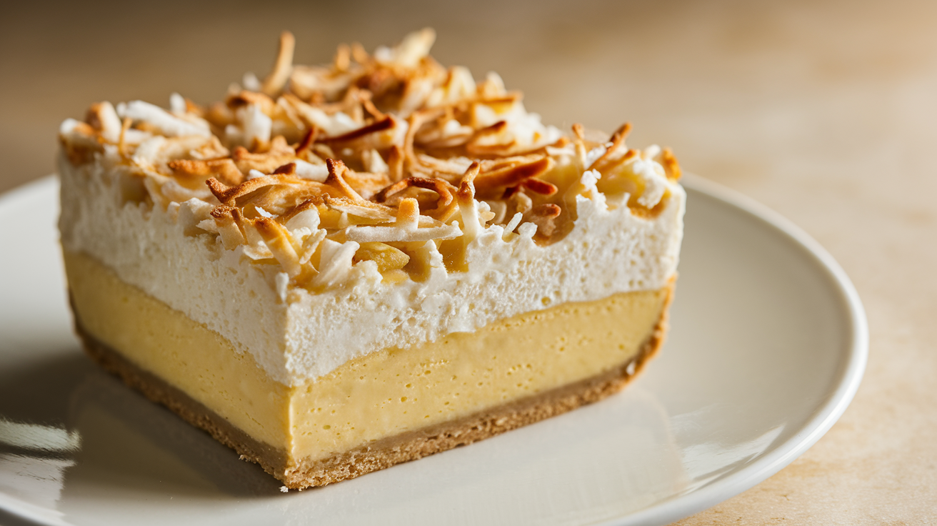 Coconut Impossible Pie