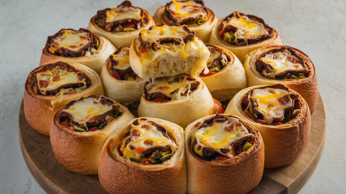 Air Fryer Hawaiian Rolls with Ham and Cheese