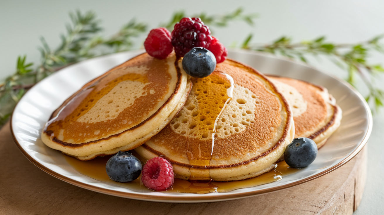 Flourless Cottage Cheese Pancakes
