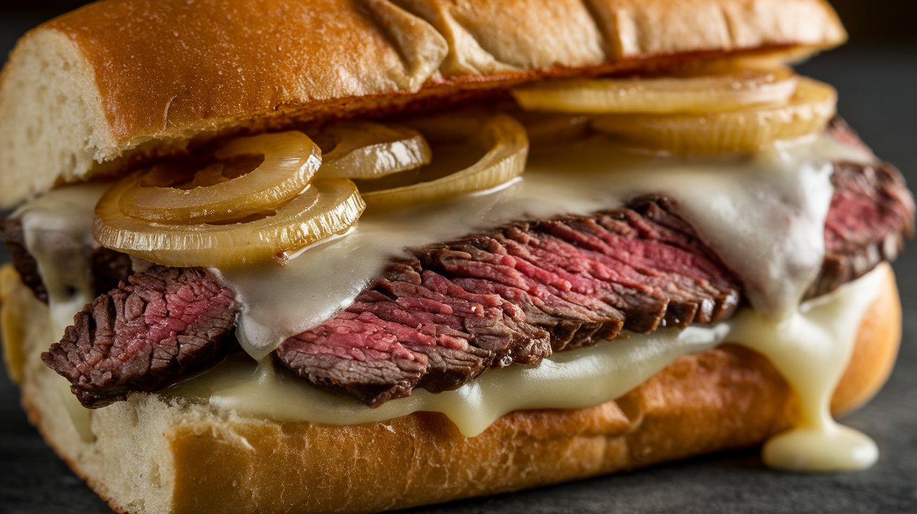 Classic Steak and Cheese Sandwich