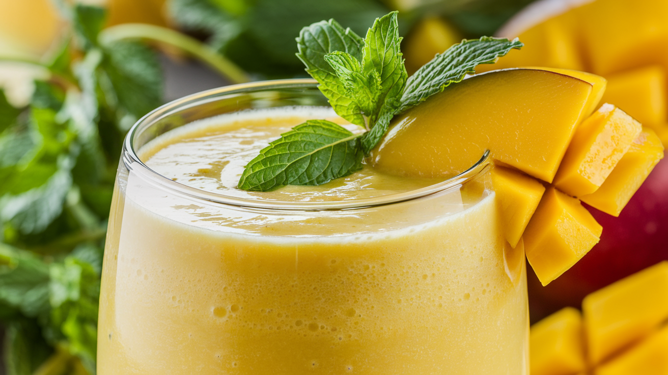 Coconut Water Mango Smoothie