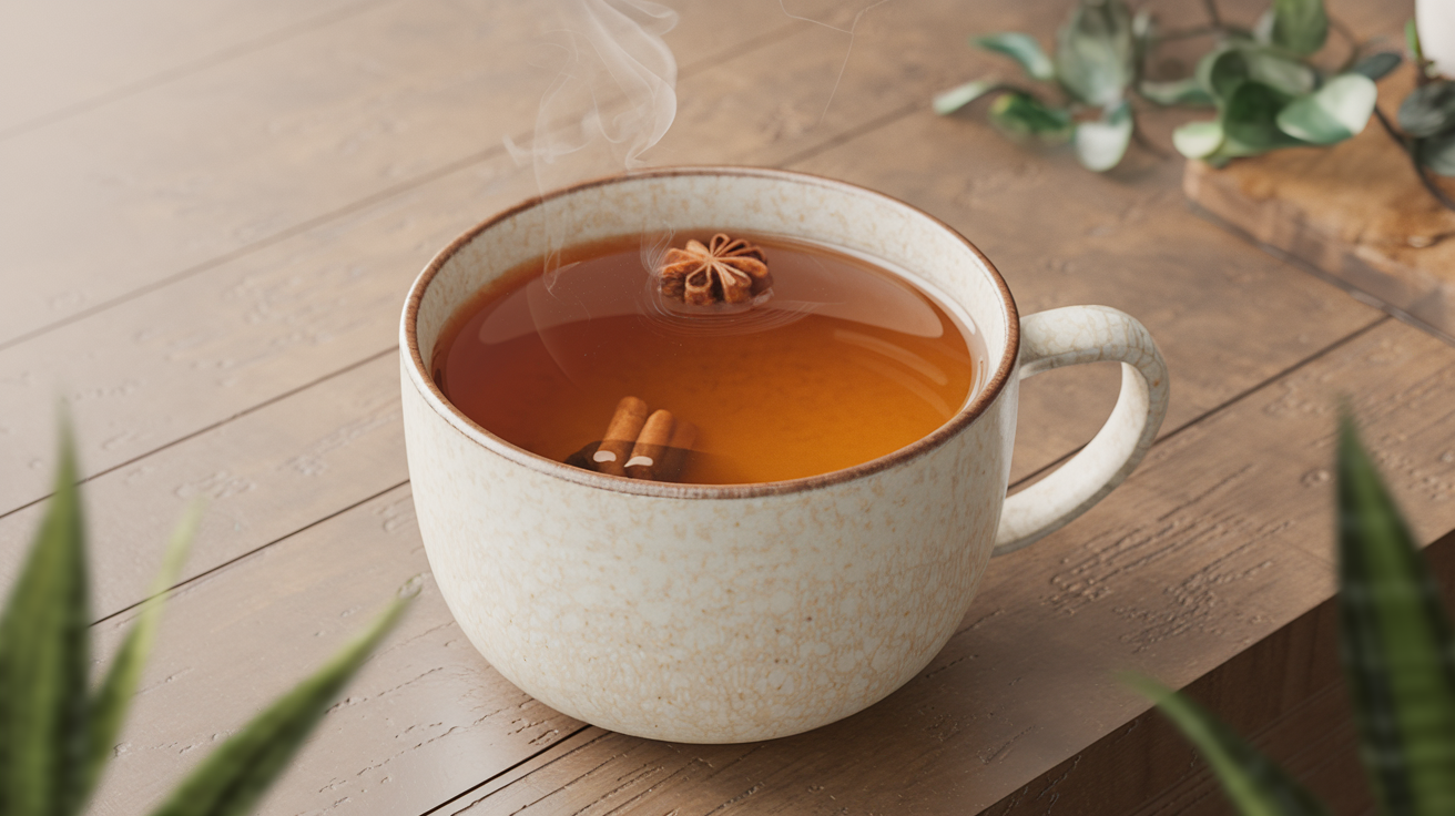 Soothing Cinnamon and Honey Tea