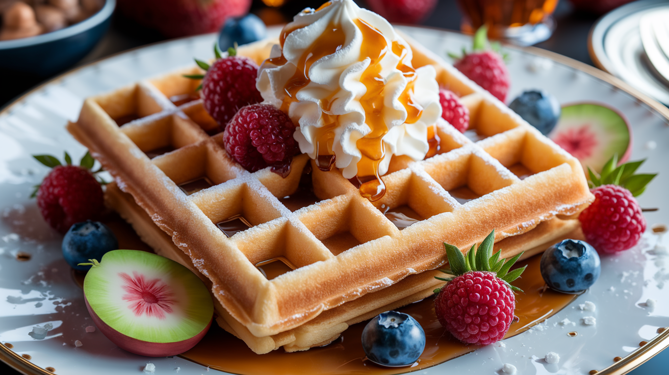 Gluten-Free Mochi Waffles